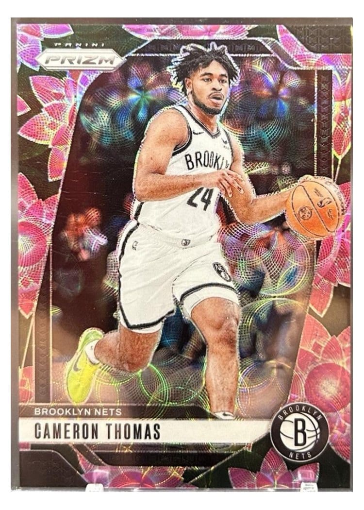 2024-25 Panini Prizm Base Set Cameron Thomas #91 card