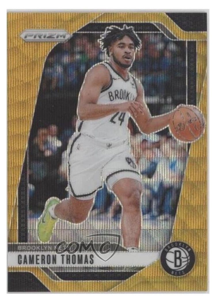 2024-25 Panini Prizm Base Set Cameron Thomas #91 card