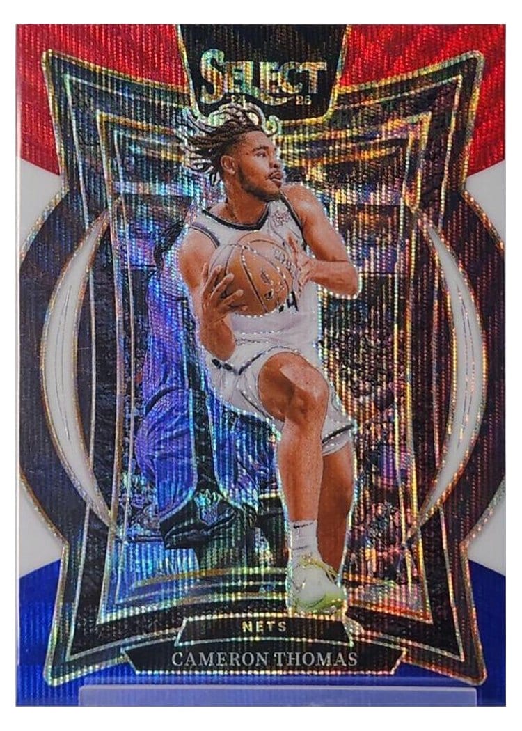 2024-25 Panini Select Base Set Cameron Thomas #50 card
