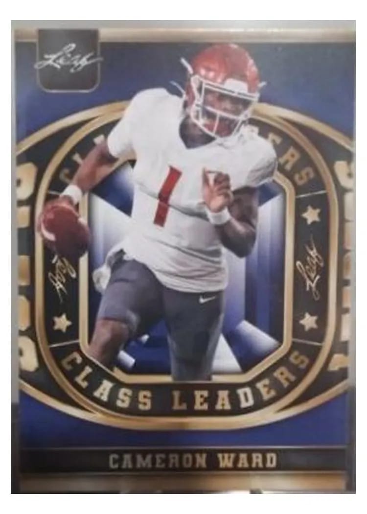 2024 Leaf Class Leader Cameron Ward #CL-3 card