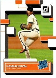 2022 Donruss Base Set Camilo Doval #72 card