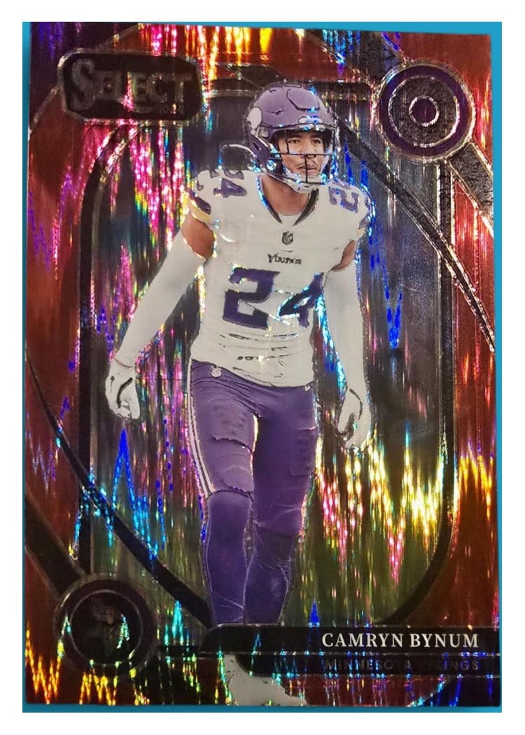 2024 Panini Select Base Set Camryn Bynum Red Prizm Shock #234 card
