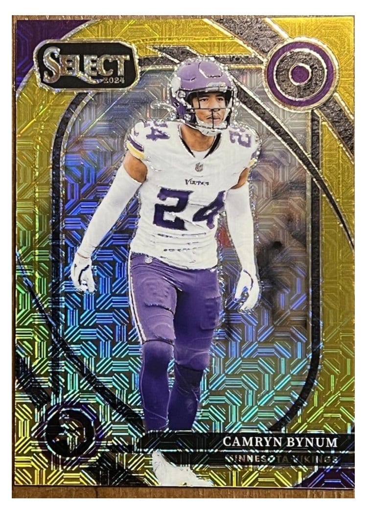 2024 Panini Select Base Set Camryn Bynum Gold Prizm #234 card