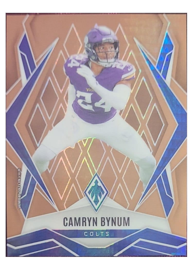 2025 Panini Phoenix Base Set Camryn Bynum Blue #24 card