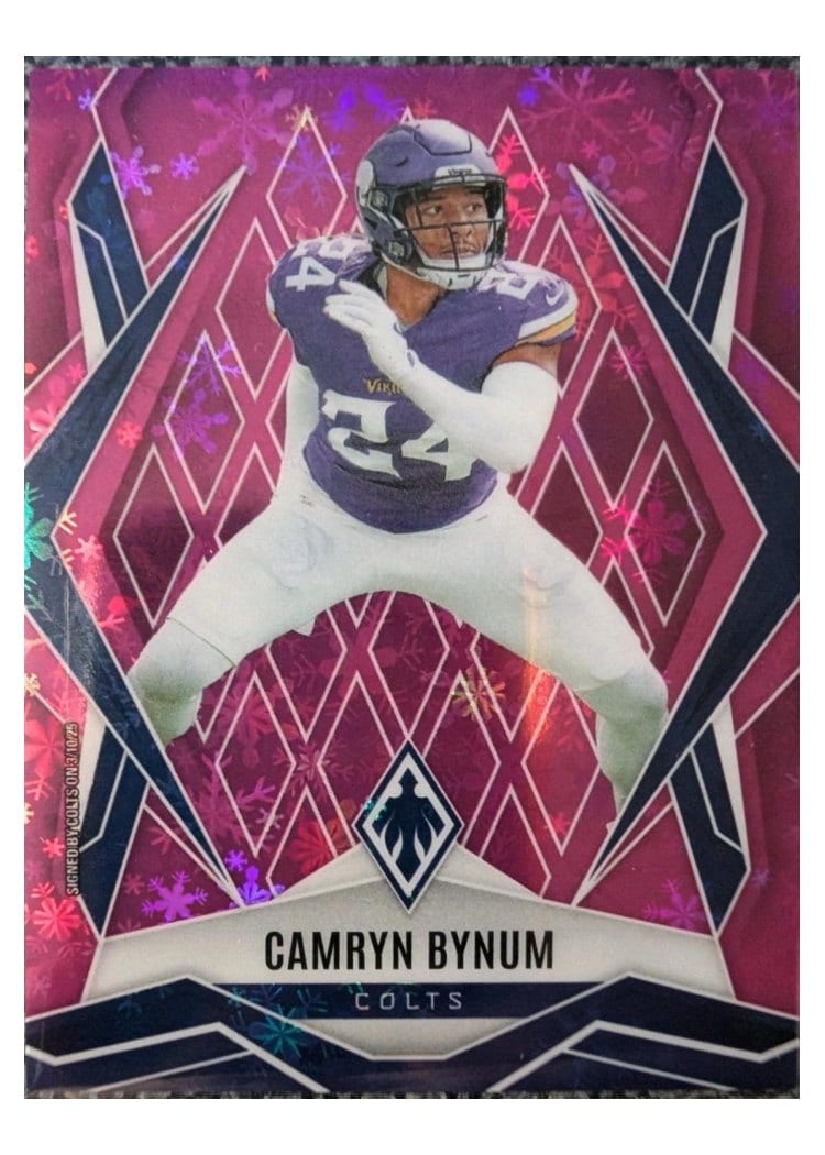 2025 Panini Phoenix Base Set Camryn Bynum Pink Winter #24 card