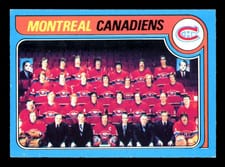 1979 O-Pee-Chee Canadiens Team #252 card