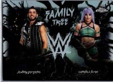 2026 Topps Chrome WWE Family Tree Candice LeRae #FAM-GL card