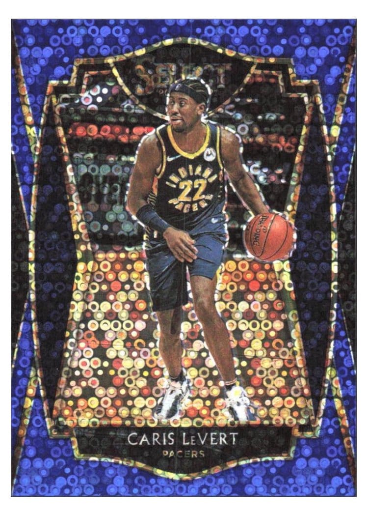 2020-21 Panini Select Base Set Caris LeVert #163 card
