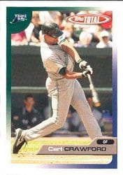 2005 Topps Total Base Set Carl Crawford #80 card