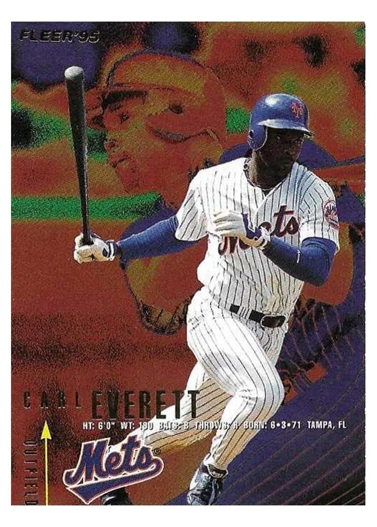 1995 Fleer Update Carl Everett #U-111 card