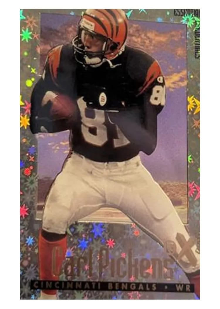 1997 Skybox E X2000 Carl Pickens #37 card