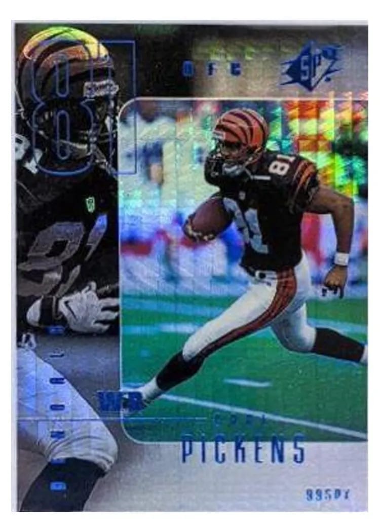 1999 Spx Carl Pickens #21 card