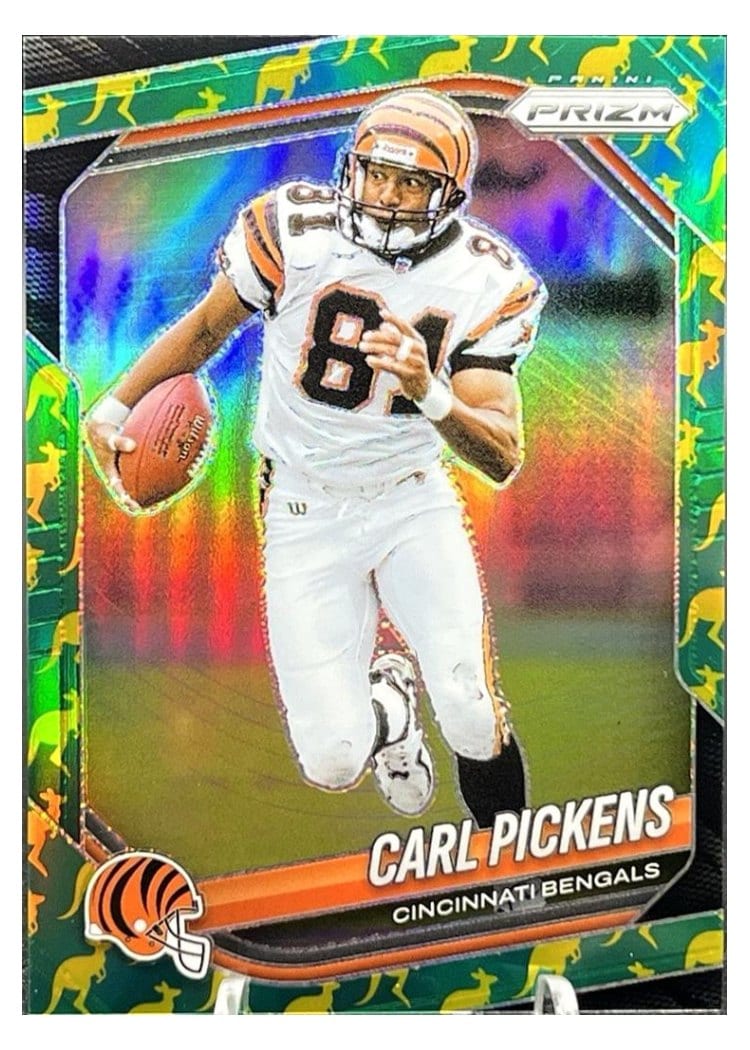 2025 Panini Prizm Base Set Carl Pickens Kangaroo #152 card