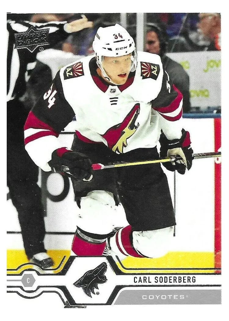 2019-20 SP Authentic Upper Deck Update Carl Soderberg #511