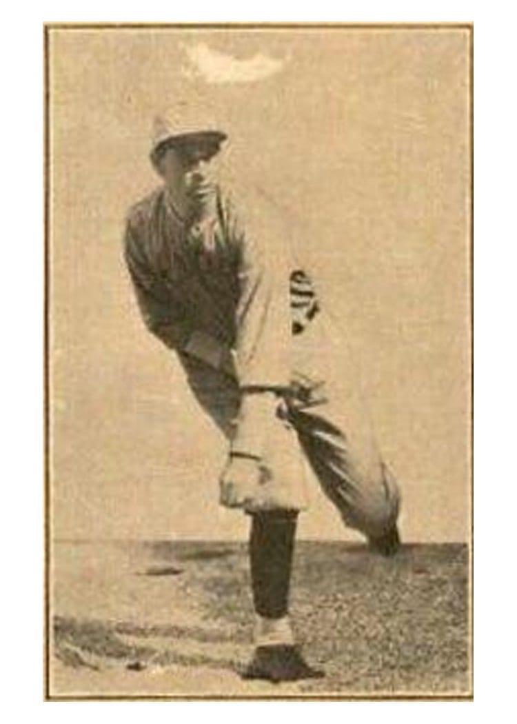 1917 Collins McCarthy Carl Weilman #186 card