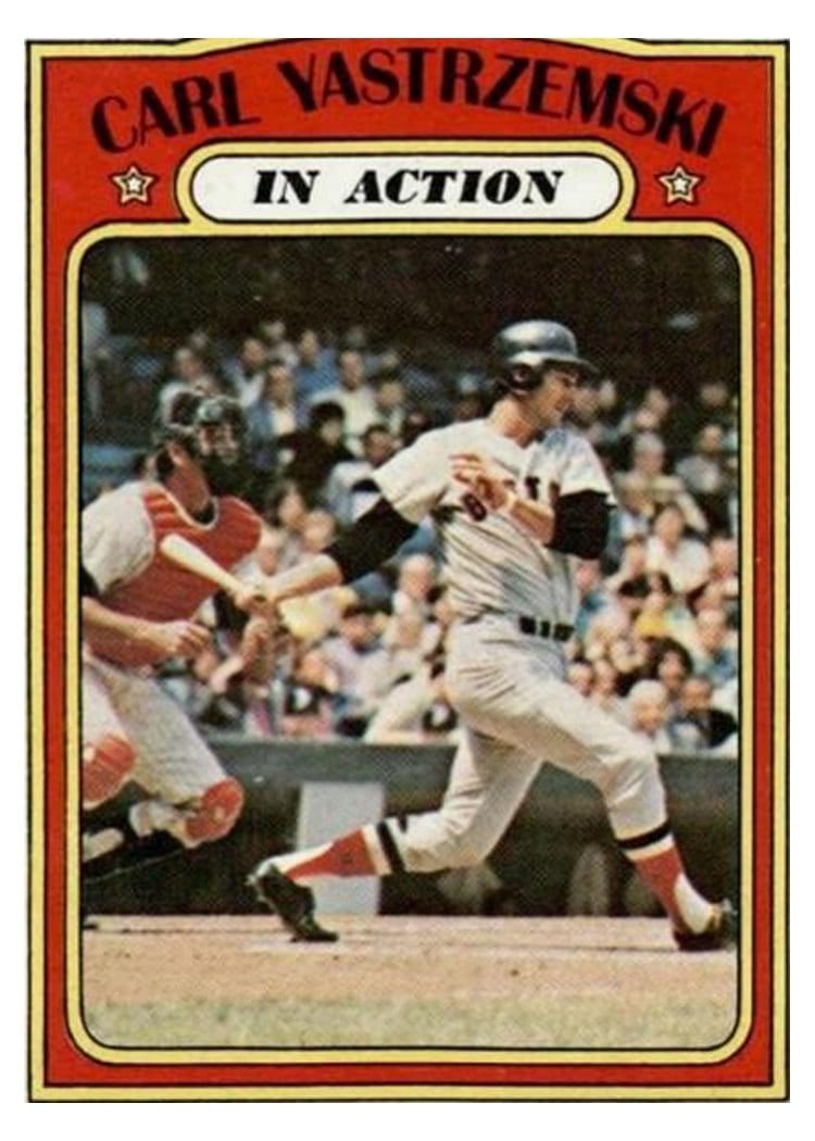 1972 Topps Carl Yastrzemski #38 card