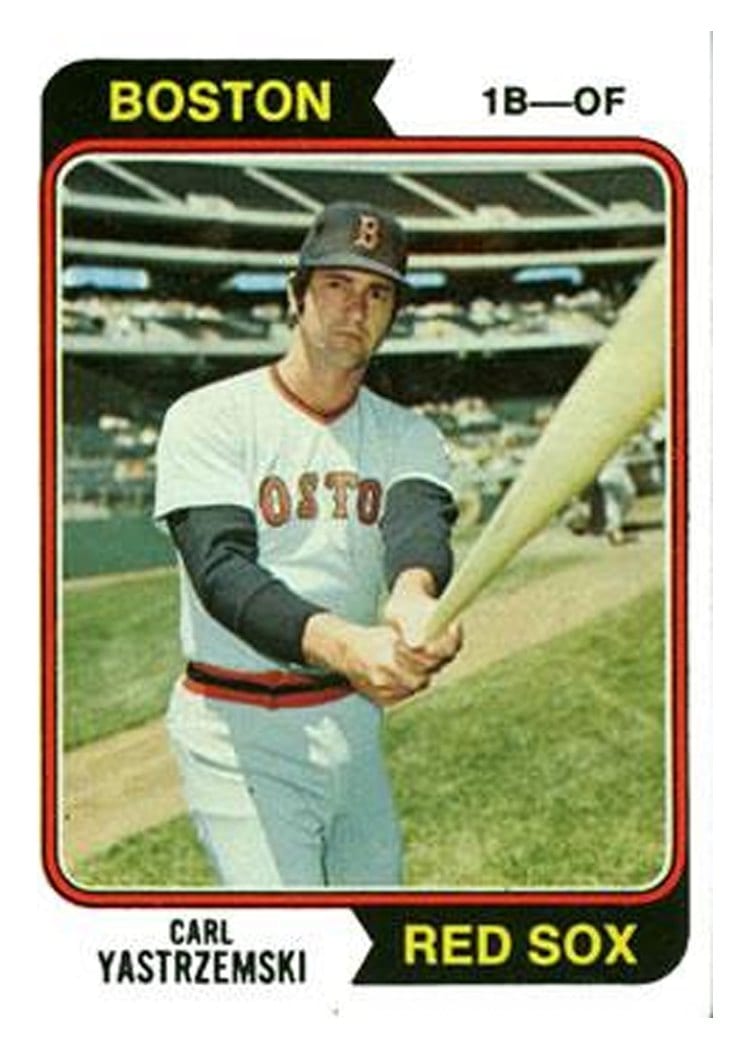 1974 Topps Carl Yastrzemski #280 card