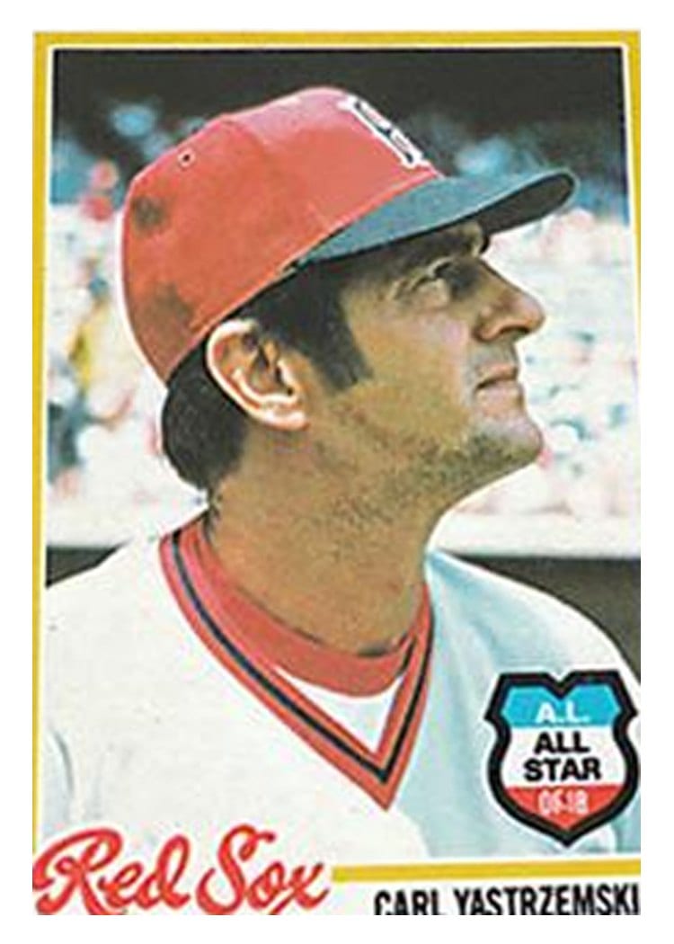 1978 Topps Carl Yastrzemski #40 card