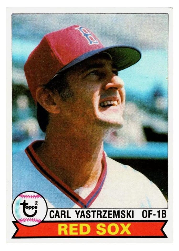 1979 Topps Carl Yastrzemski #320 card