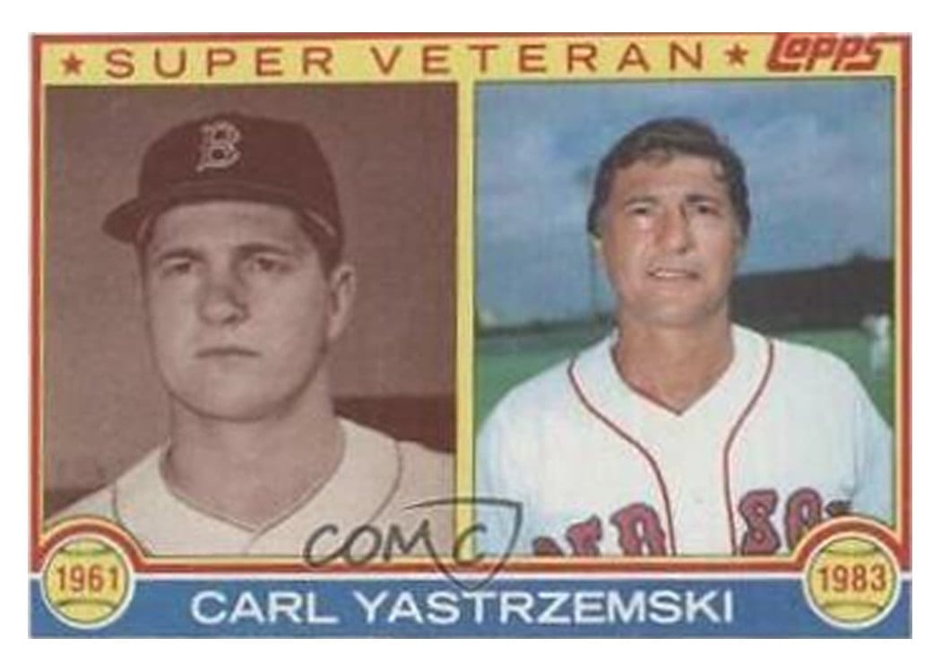 1983 Topps Carl Yastrzemski #551 card
