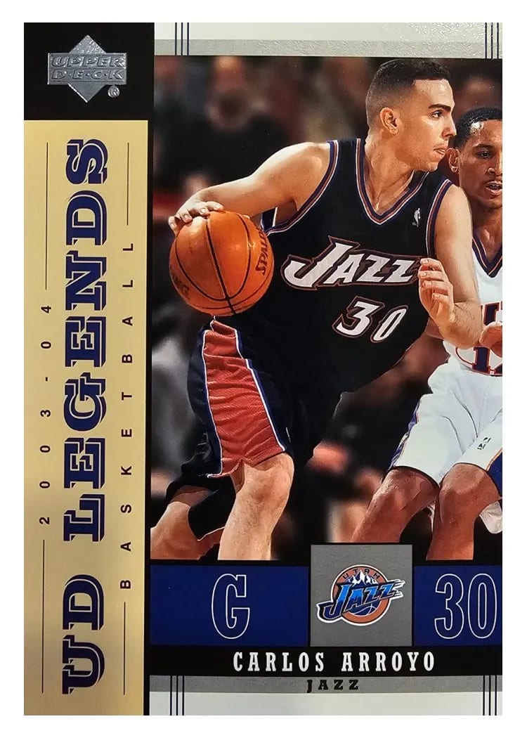 2003 Upper Deck Legends Carlos Arroyo #87 card