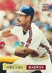 1994 Stadium Club Base Set Carlos Baerga #169 card