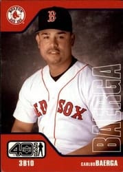 2002 Upper Deck 40-Man Base Set Carlos Baerga #297 card
