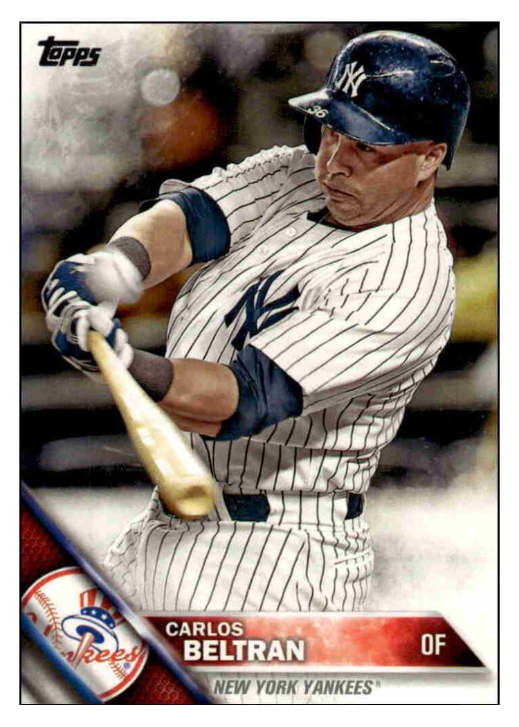 2016 Topps Base Set Carlos Beltran #567 card
