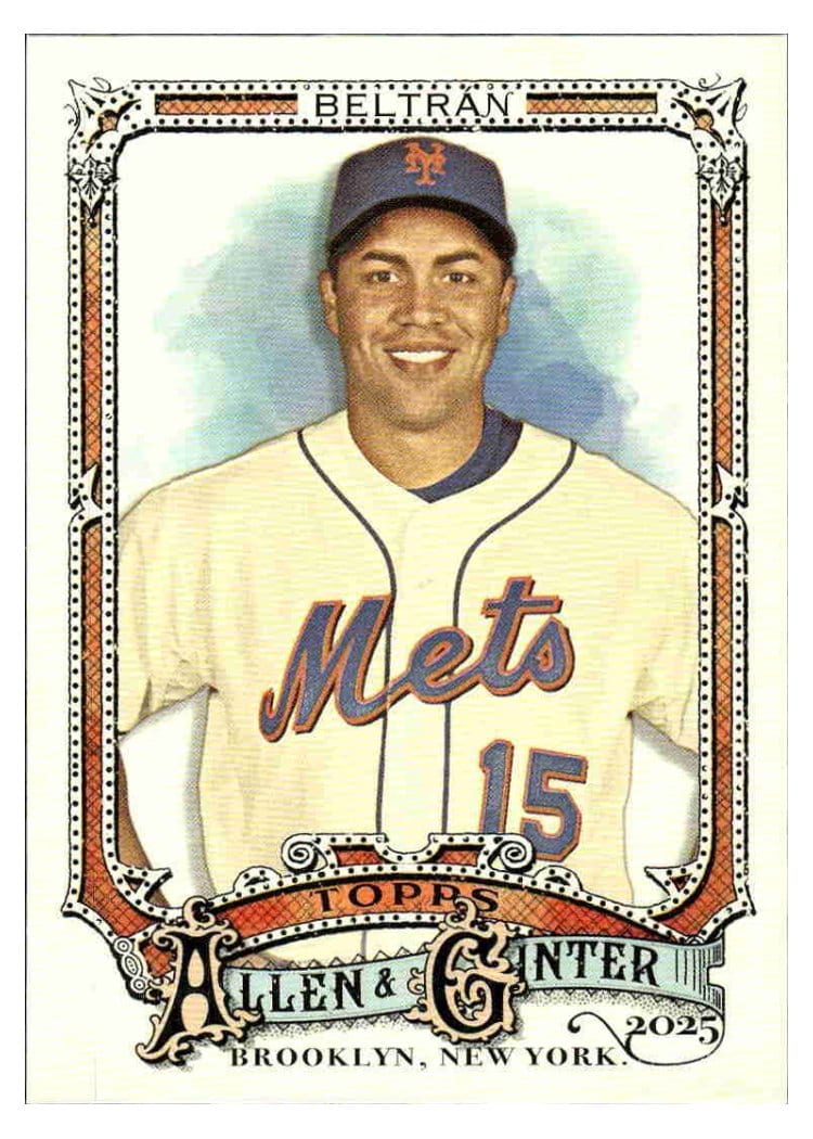 2025 Topps Allen & Ginter Base Set Carlos Beltrán #153 card
