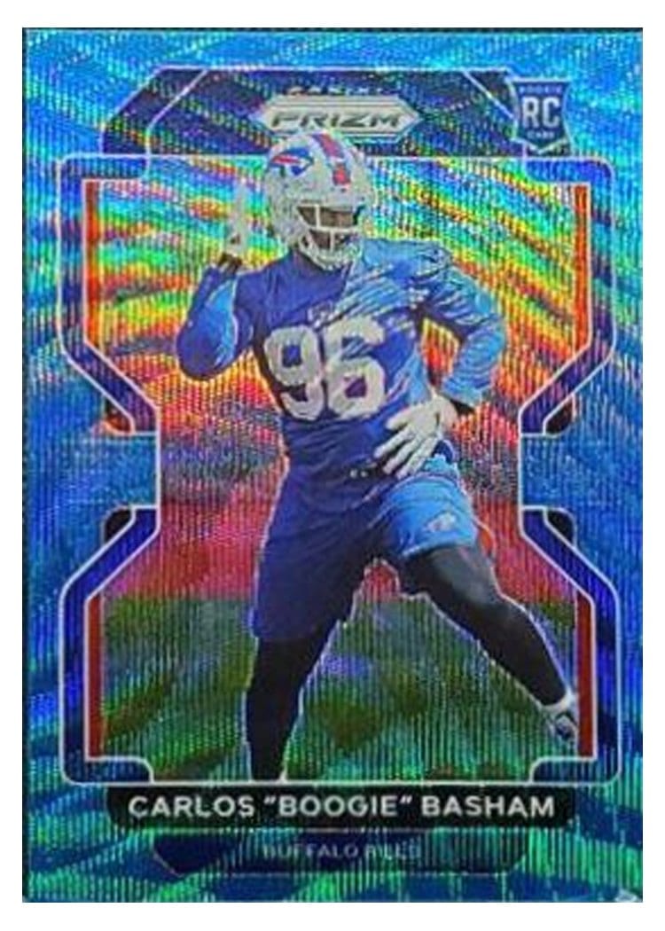 2021 Panini Prizm Base Set Carlos "Boogie" Basham #436 card