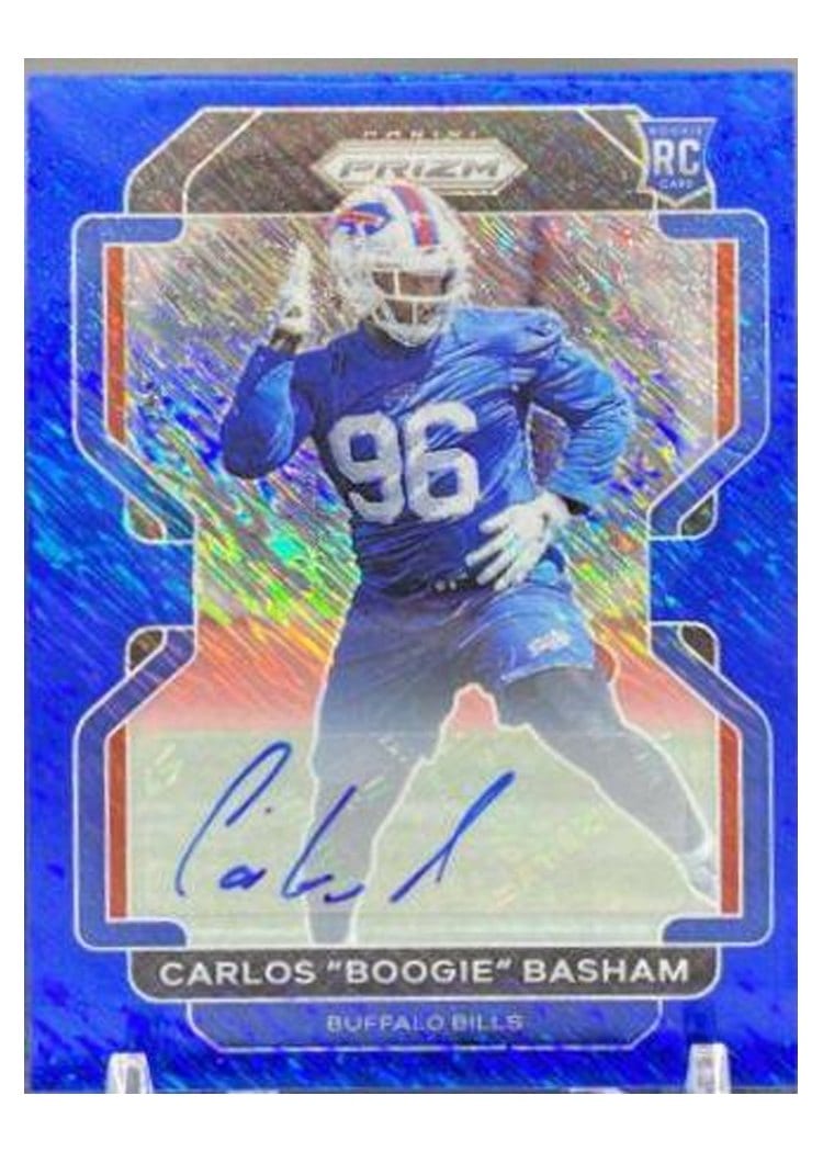 2021 Panini Prizm Base Set Carlos "Boogie" Basham #436 card