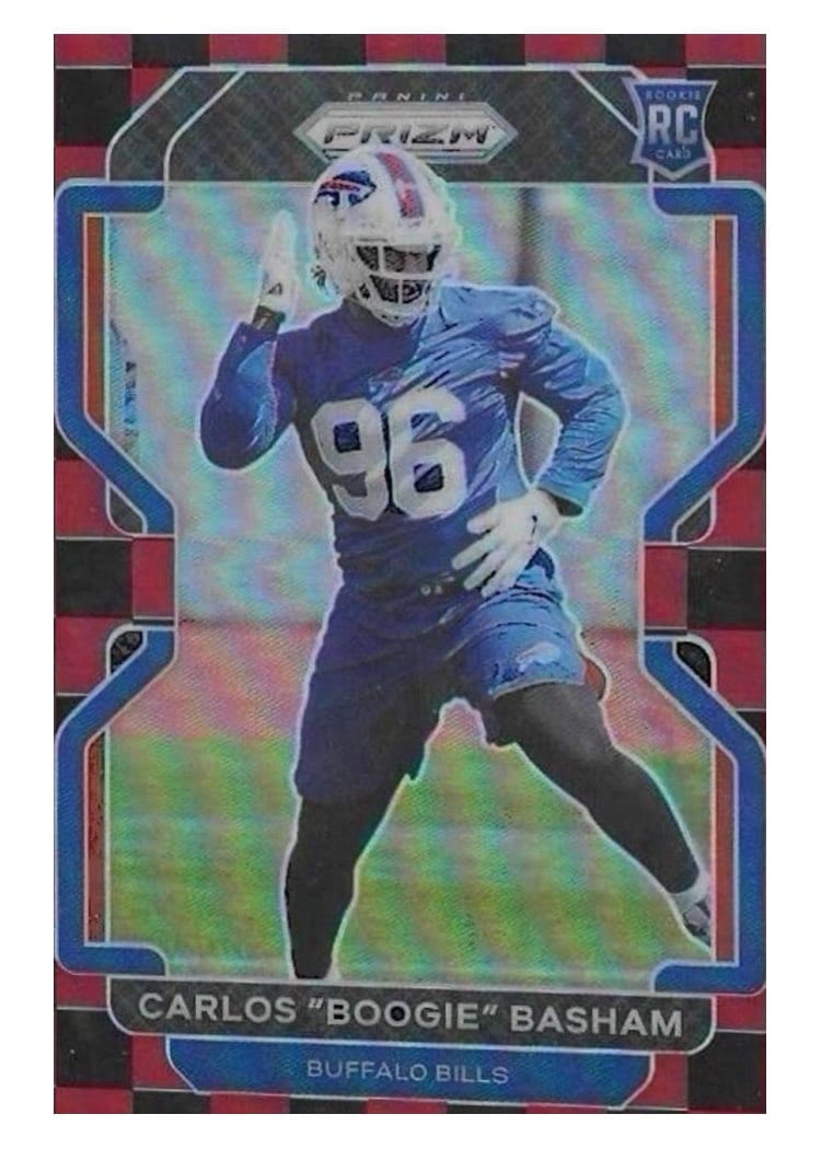 2021 Panini Prizm Base Set Carlos "Boogie" Basham #436 card