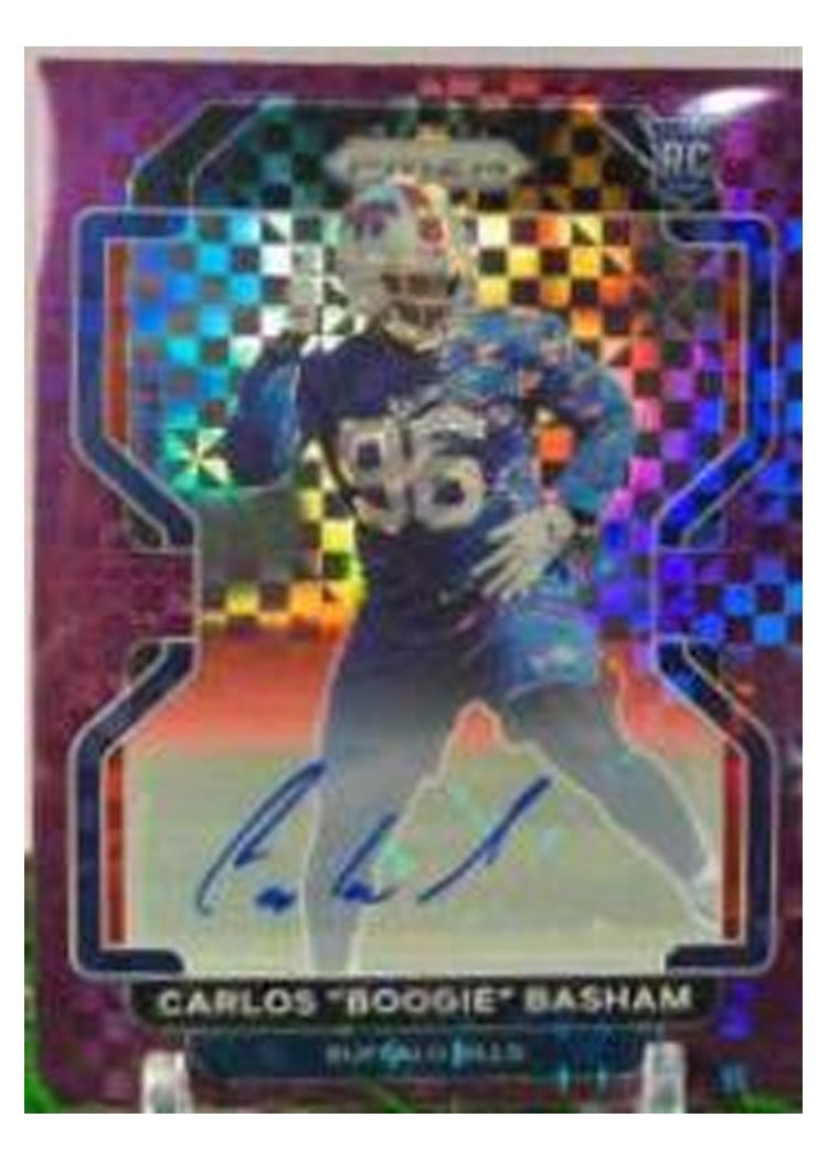 2021 Panini Prizm Base Set Carlos "Boogie" Basham #436 card