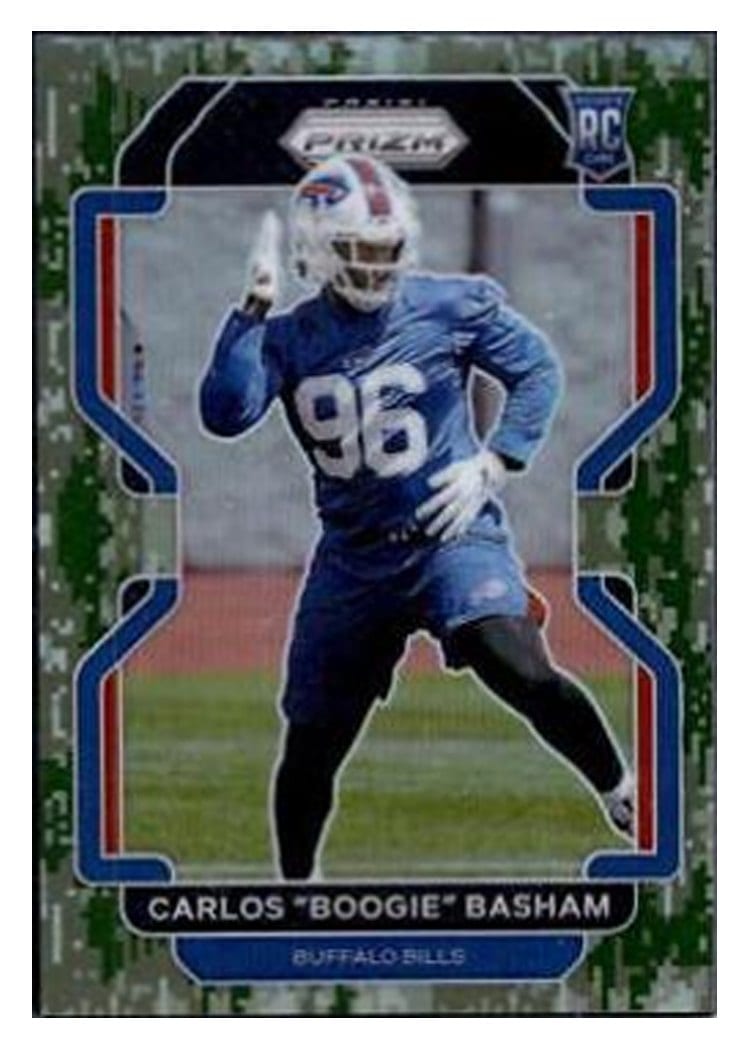 2021 Panini Prizm Base Set Carlos "Boogie" Basham #436 card