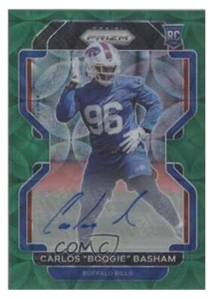 2021 Panini Prizm Base Set Carlos "Boogie" Basham #436 card
