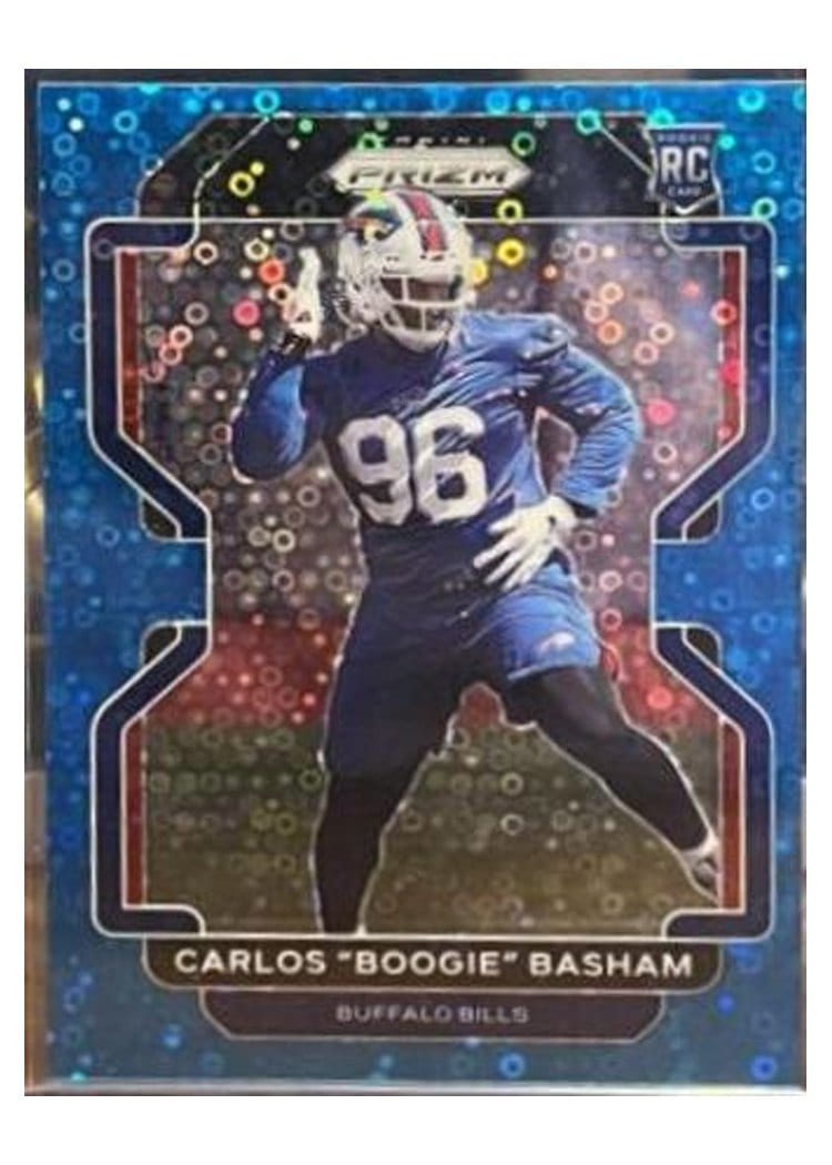 2021 Panini Prizm Base Set Carlos "Boogie" Basham #436 card