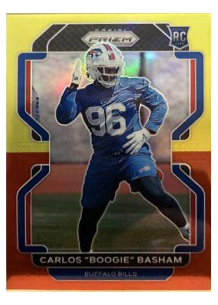 2021 Panini Prizm Base Set Carlos "Boogie" Basham #436 card