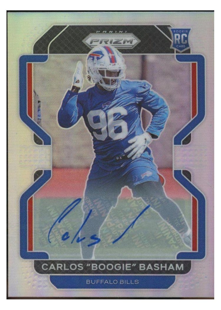 2021 Panini Prizm Base Set Carlos "Boogie" Basham #436 card