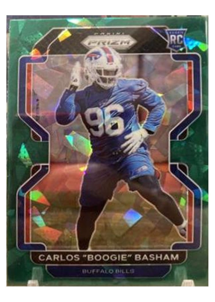 2021 Panini Prizm Base Set Carlos "Boogie" Basham #436 card