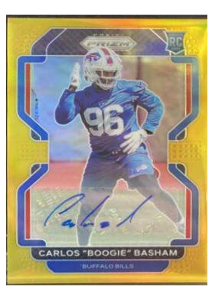 2021 Panini Prizm Base Set Carlos "Boogie" Basham #436 card
