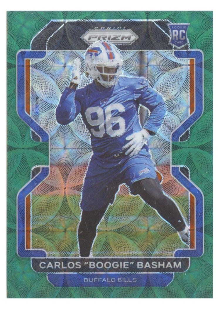 2021 Panini Prizm Base Set Carlos "Boogie" Basham #436 card