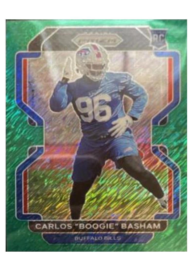2021 Panini Prizm Base Set Carlos "Boogie" Basham #436 card