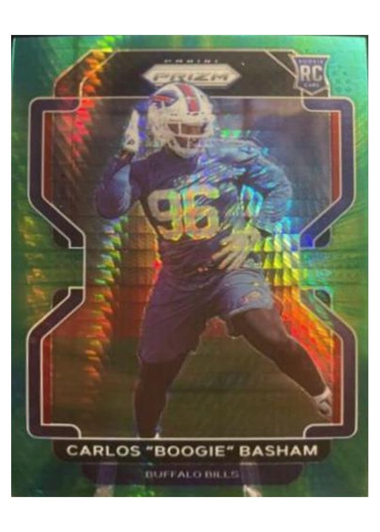 2021 Panini Prizm Base Set Carlos "Boogie" Basham #436 card