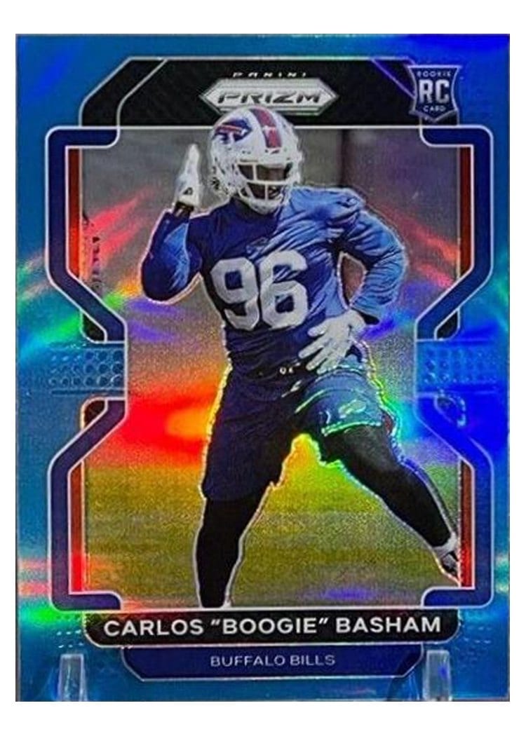 2021 Panini Prizm Base Set Carlos "Boogie" Basham #436 card