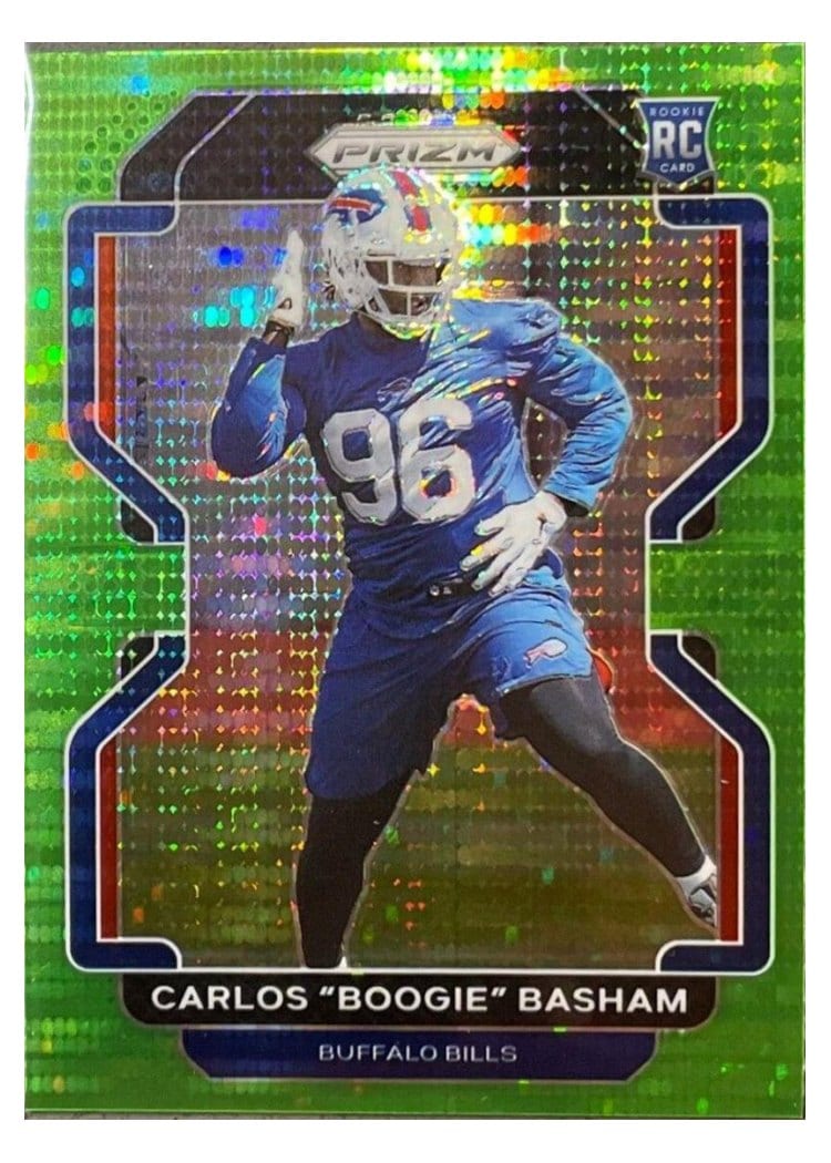 2021 Panini Prizm Base Set Carlos "Boogie" Basham #436 card