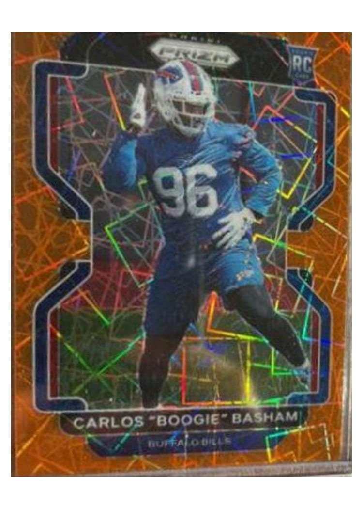 2021 Panini Prizm Base Set Carlos "Boogie" Basham #436 card