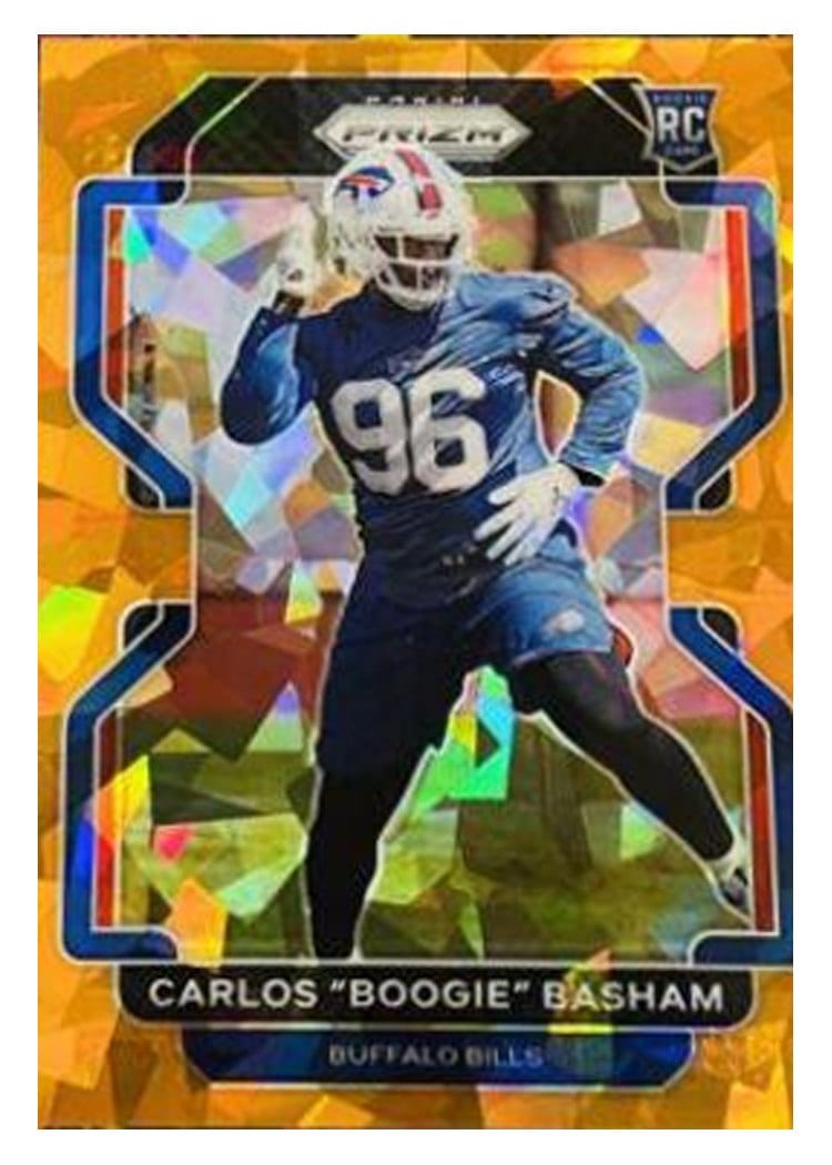 2021 Panini Prizm Base Set Carlos "Boogie" Basham #436 card