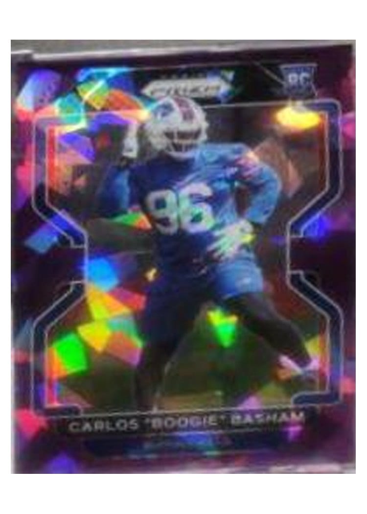 2021 Panini Prizm Base Set Carlos "Boogie" Basham #436 card