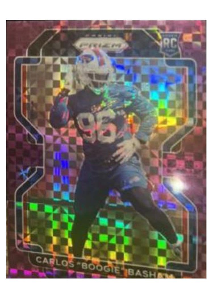 2021 Panini Prizm Base Set Carlos "Boogie" Basham #436 card