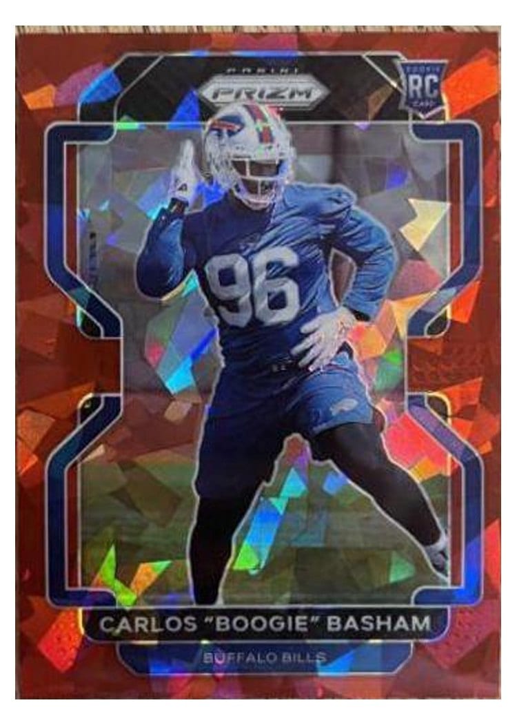 2021 Panini Prizm Base Set Carlos "Boogie" Basham #436 card